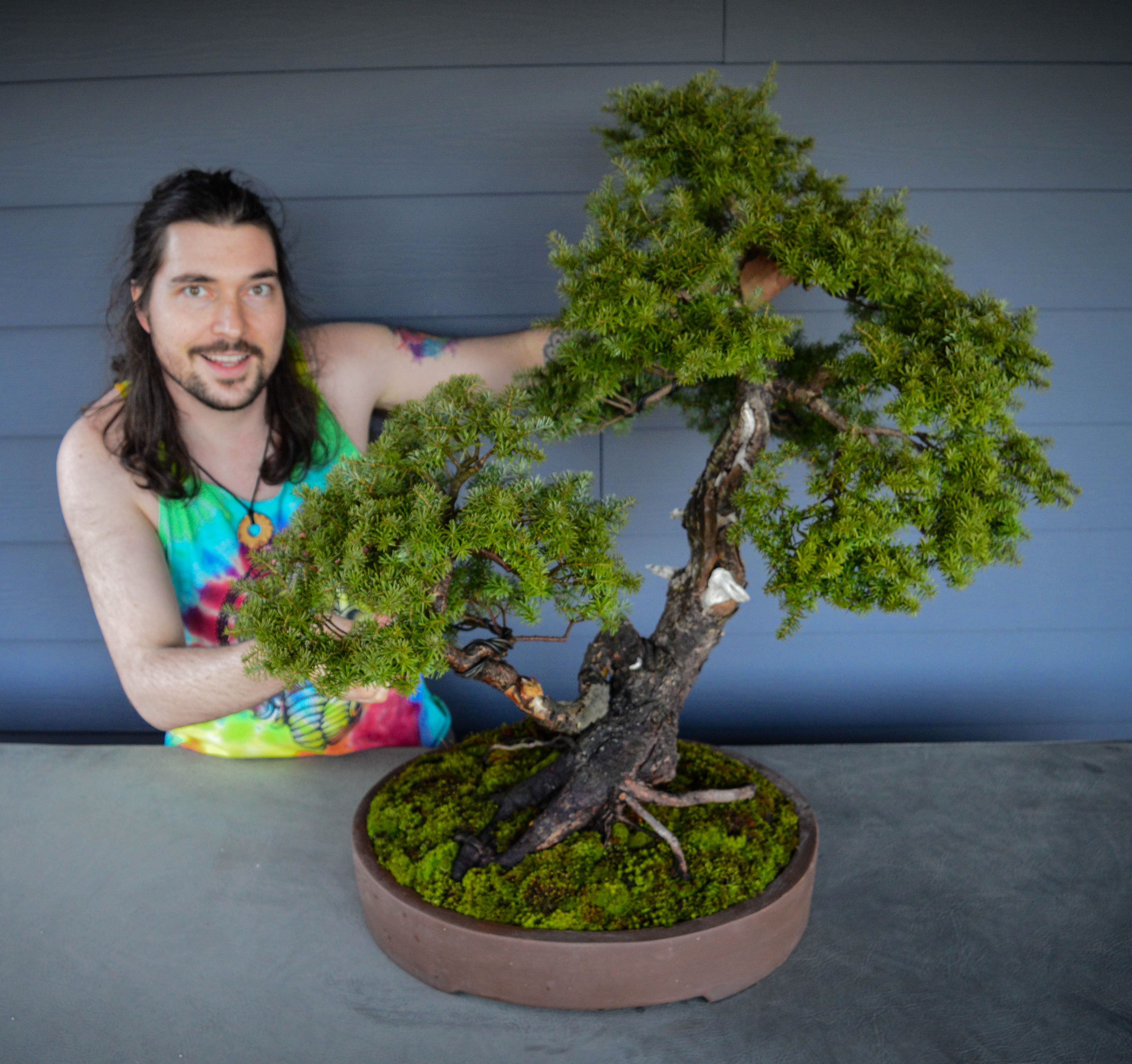 Tsugamori's first bonsai pot